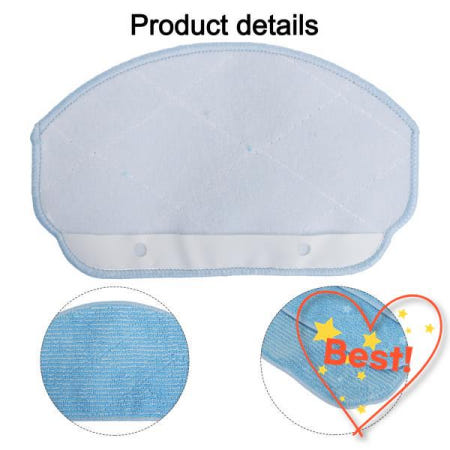 100% 호환 Conga 999 로봇 진공 청소기 쉬운 유지 보수 솔루션 용 cecotec에 적합한 4 개의 마이크로 화이버  천 세트