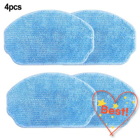 100% 호환 Conga 999 로봇 진공 청소기 용 cecotec과 호환되는 교체  패드 세트 4 개의 마이크로 화이버 기능