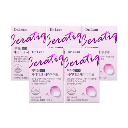 닥터린 세라티크 세라마이드 360mg x 30캡슐 5개