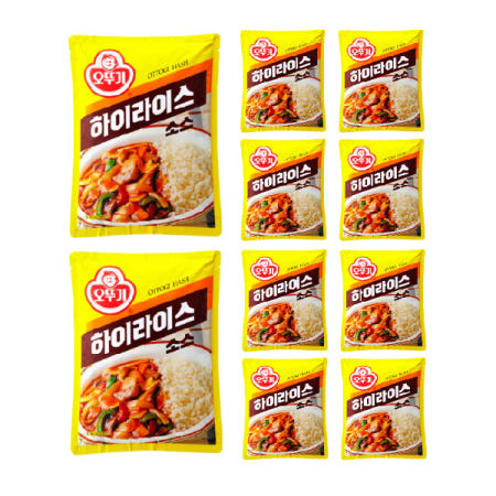 오뚜기 하이라이스 1KG 10개