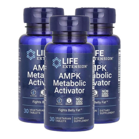 [LIFE EXTENSION][해외]AMPK 헤스페리딘 액티포닌 자노스테마 칼슘 라이프 익스텐션 30정 3팩