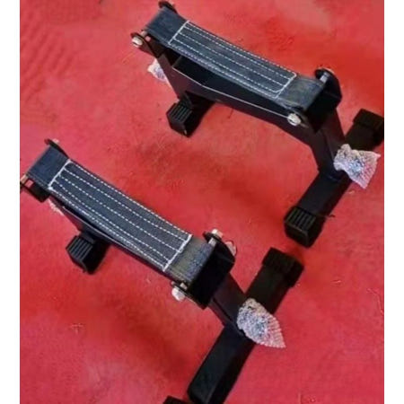 [해외]바벨거치대 데드랙 프레임 소음방지 봉 버퍼 노란색 데드리프트랙 슬랭랙 홈짐 슬링