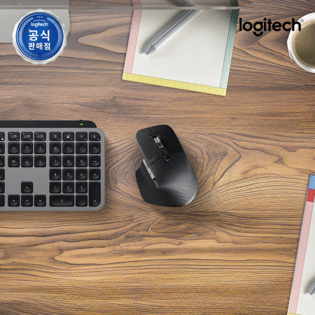 로지텍코리아 MX MASTER 3S FOR MAC 무선 블루투스 마우스 스페이스그레이