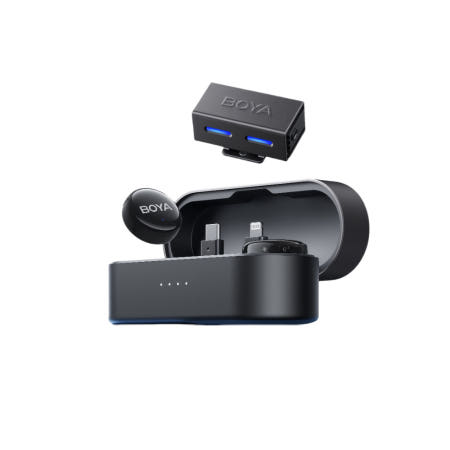 [해외]보야 BOYA LINK3 무선 AI 핀마이크 스마트폰 유튜브 방송용 마이크 BOYALINK 3-01