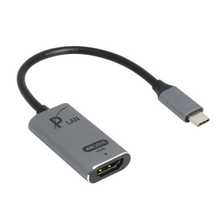 [자체제작]파워랜 국내정품 파워랜 USB C TYPE TO HDMI 컨버터 4K30 PL-UCH01 정품미디어