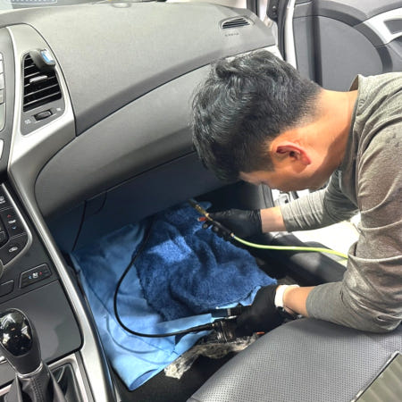 대구 에바크리닝 남구 K5 DL3 자동차에바크리닝 중고차 곰팡이 냄새 제거 출장작업 에어컨냄새제거 자동차담배냄새 악취제거