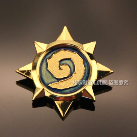 [중국협력사][해외]하스스톤 상징 브로치 뱃지 펜던트 굿즈