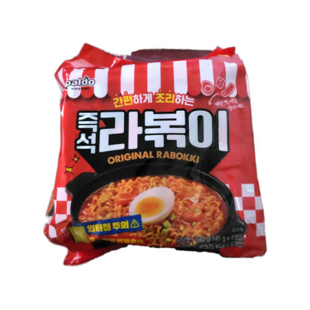 팔도 즉석 라볶이 145g 4개입 6개