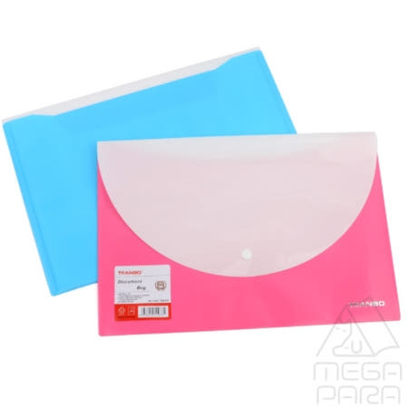 [MEGAPARA협력사]메가파라 2WAY 똑딱이 클리어화일백 문서파일 빌지꽂이 문서철