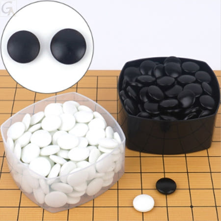 [젠어필협력사]육형제 바둑알 튼튼한 바둑돌 18호 오목 초급용 재밌는바둑놀이 입문용 국산