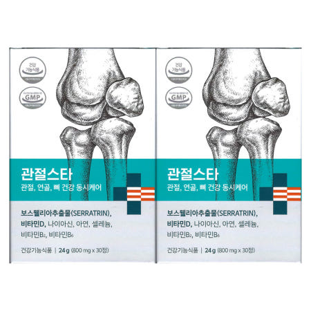 나우케어 관절스타 800mg x 30정 2개