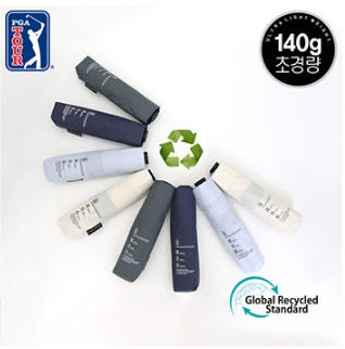[오성우산]PGA 초경량 스키니 3단 수동 골프 우산 로고 인쇄 제작 홀인원 동호회 대회 판촉물
