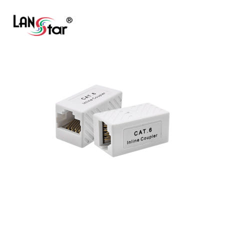 [라인업시스템(주)]UTP CAT.6 Inline 커플러 I형 White 40546