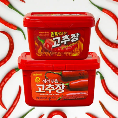노브랜드 진짜매운고추장 500g+정성깃든고추장 1kg