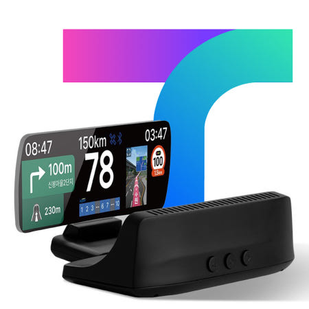 현대폰터스 H3000 HUD 티맵 내비게이션 자동차 헤드업디스플레이 TMAP 안드로이드오토