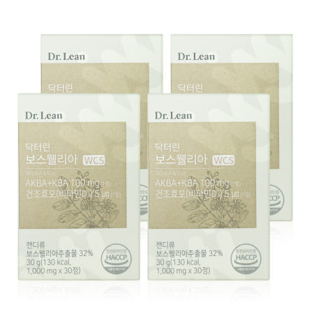 닥터린 보스웰리아 1000mg, WY, 30정, 4개