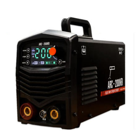위더스 디지털 아크 용접기 ARC-200KR 리모트 스위치 제어 인버터 용접기