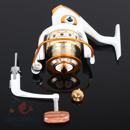 [DBINTER 협력사]DB 12+1볼베어링 스피닝릴 4000 루어채비 도다리낚시 낚시용품