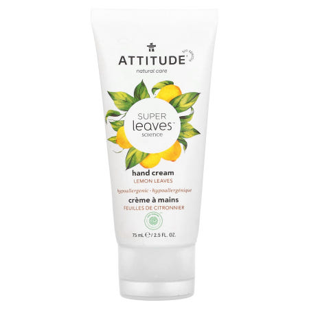 [해외]에티튜드 ATTITUDE 슈퍼 리브 핸드 크림 레몬 잎 75ml(2.5fl oz)