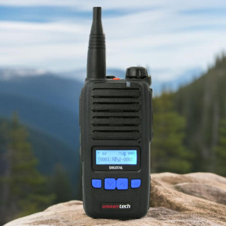 윈어텍 N-4500 / N4500 고출력 업무용 디지털무전기 풀세트 + 숏안테나