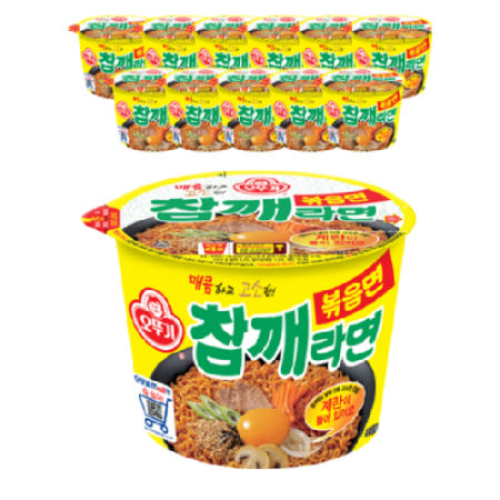 오뚜기 참깨라면볶음면 용기 110G 12개