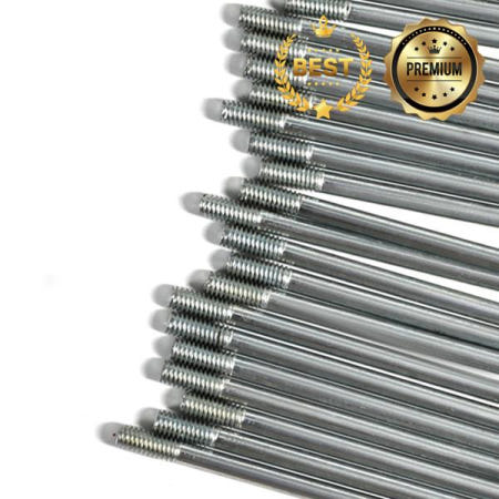 자전거 스포크 3mm 두께 리튬 전기 세발 트럭 장착 무거운 왕 스틸 와이어 막대