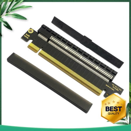 [해외]100% 호환 (신규) PCI Express 5.0 X16 보호 라이저 카드 PCI-E-PCI-E 슬롯 180도 커넥터 Gen3-5 변환 어댑터