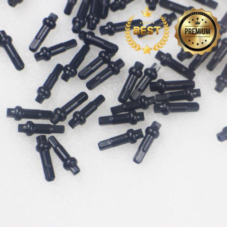 기둥 DSN 이중 사각형 합금 니플 14G 자전거 MTB 또는 로드 스포크의 경우 3.2mm 16mm 검정 빨강 모두 사용 가능