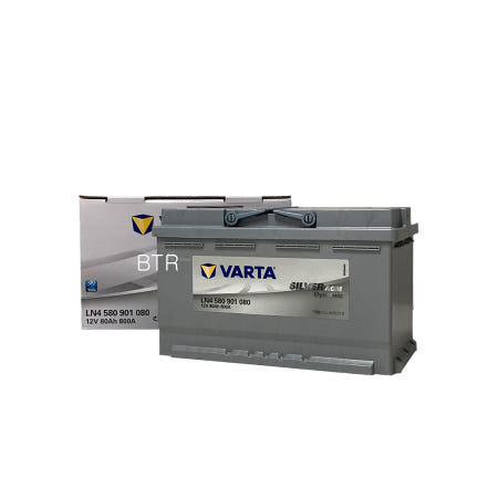 바르타 VARTA AGM 80 실버 자동차 배터리 (AGM80L-DIN 호환) 25년 9월 제품