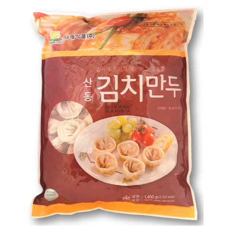 나래 산동 김치만두 1400g