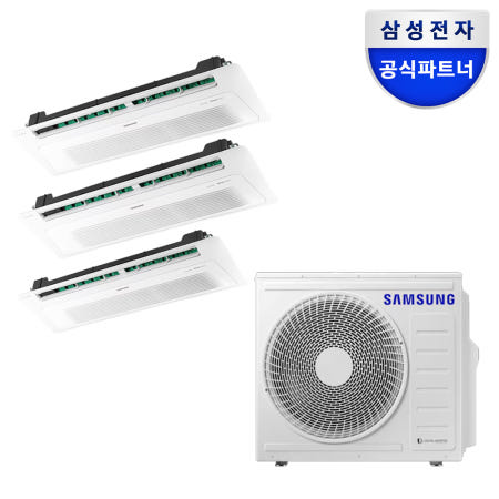 삼성 무풍 시스템에어컨 3대 4마력 가정용 천정형 아파트 AJ30CSS3P36SSY 단배관