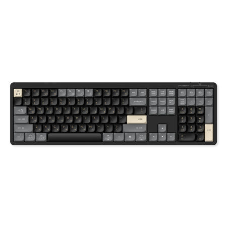 GK698 OfficeMaster 저소음 유무선 키보드 로얄 블랙, 팬터그래프(Pantograph)