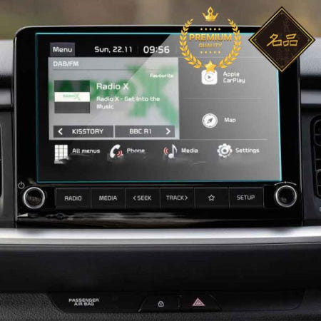 기아 Stonic 2021 8 인치 자동차 인포tainment 먼트 라디오 GPS 네비게이션 미디어 시스템 화면 보호 필름에 대한 유리