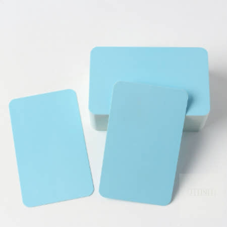 [지니걸즈OEM]지니걸즈 컬러 양면 단어카드 100매x2세트(스카이) 영어공부 스페인어공부 영어게임