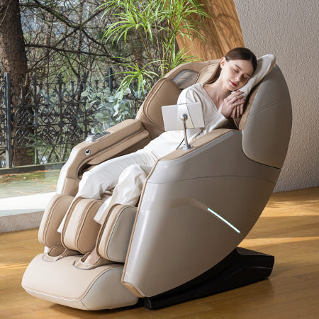 [무이자 12개월] 제스파 듀얼 코어 엔진 음성인식 센텐토 안마의자 에코 레더 소재 ZPC2245