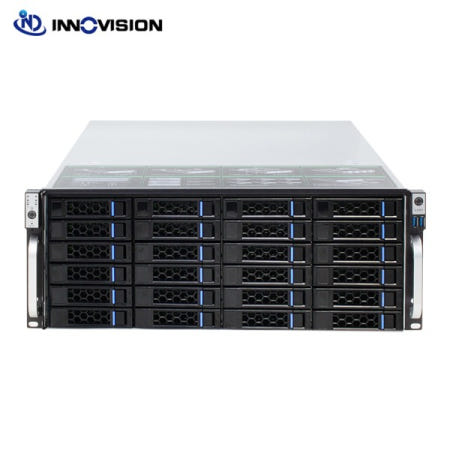 딥랙 마운트 핫스왑 섀시 NVR IPFS 클라우드 스토리지 서버 케이스 ATX 전원 공급 장치 24HDD 4U 19 인치 560mm