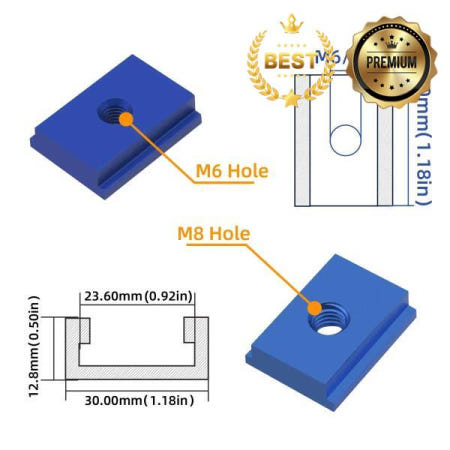 목공 T30 트랙 알루미늄 T-슬라이더 슬롯 마이터 지그 게이지 가이드 작업대/톱 라우터 테이블 도구 용