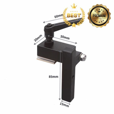 알루미늄 T-트랙 슬라이딩 리미터 목공 라우터 테이블 슬롯 스토퍼 톱 울타리 절단 제한 블록