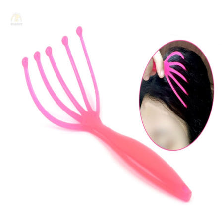 모아모두 두피지압 자극 휴대용두피마사지기 머리안마기 머리마사지기