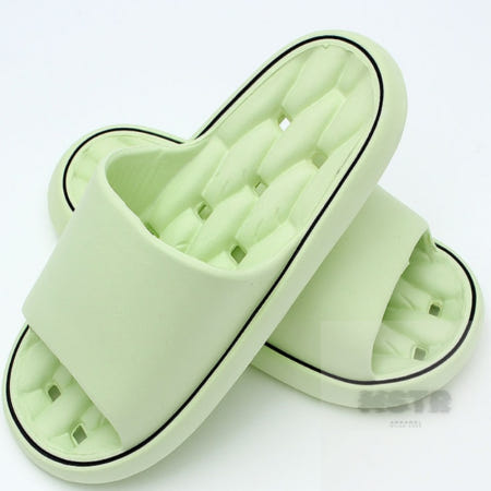 [웨스트나인협력사]서규몬 쿠션 욕실화 255mm 그린 욕실슬리퍼 쓰레빠