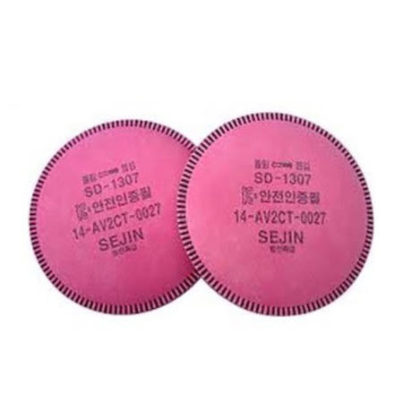 세진물산 SD-1307 특급 방진필터 3M 2097K 2097 호환 마스크 필터 1세트(1봉지 2개)