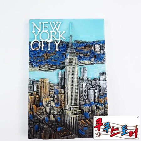 미국 관광 뉴욕 자유의 여신상 애틀랜틱 시티 타임스퀘어 냉장고 자석 스티커