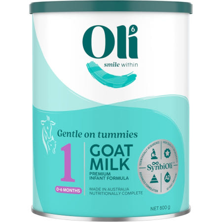 [해외]올리6 산양분유 1단계 800g 0~6개월 천연 A2 단백질 부드러운 소화