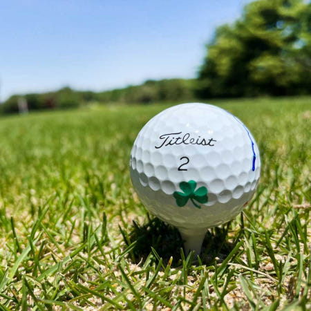 라라랜드 골프공스탬프 클로버 하트 강아지 도장 마킹 나만의 볼 만들기