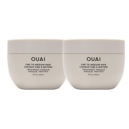 [해외]OUAI 파인 투 미디어 헤어 트리트먼트 마스크 236ml 2개