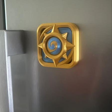 [중국협력사][해외]하스스톤 로고 입체 냉장고 자석 마그넷 장식 굿즈