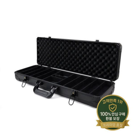 500pcs 로고가있는 검은 색 알루미늄 케이스 저장을위한 빈 내구성 상자 40 43mm 포커 칩 및 카지노 액세서리