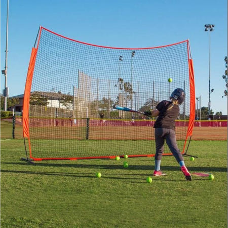 [다모음닷컴][해외]야구 훈련 그물 배팅 실외 피칭 배트 안전 실내 타자 용품 연습타격