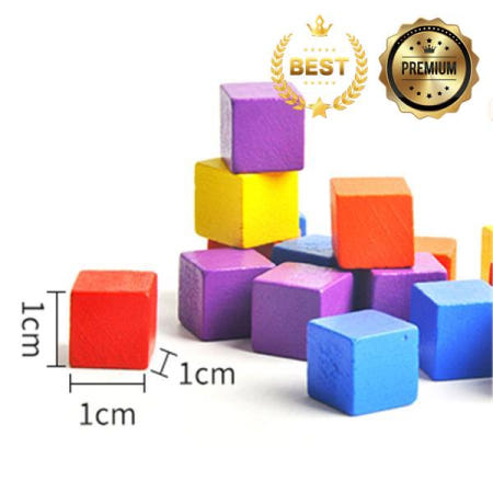 토큰 퍼즐 보드 게임용 직각 조각 다채로운 주사위 체스 조기 교육 무료  10mm 큐브 50 개/로트