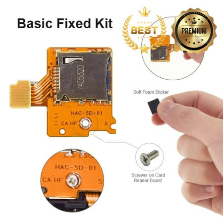 데이터 개구리 교체 마이크로 Sd Tf 카드 슬롯 소켓 닌텐도 스위치 게임 콘솔 리더